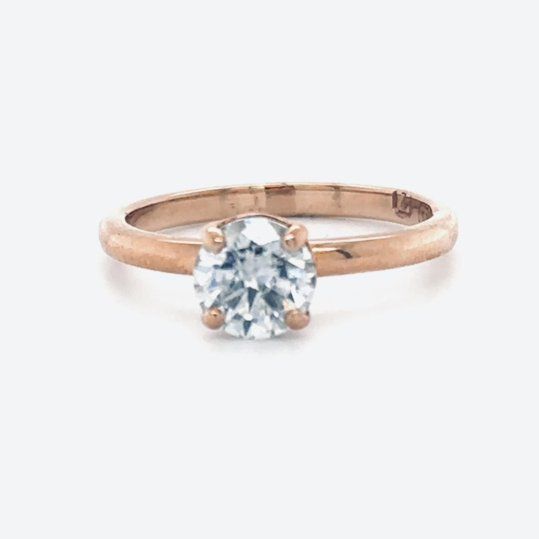 Season's Solitaire 14k Rose Gold