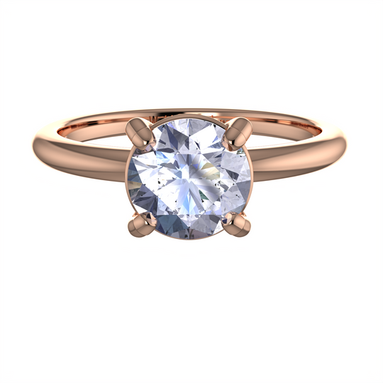 Season's Solitaire 14k Rose Gold