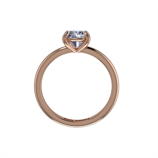 Season's Solitaire 14k Rose Gold