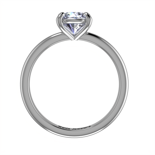 Season's Solitaire 14k White Gold