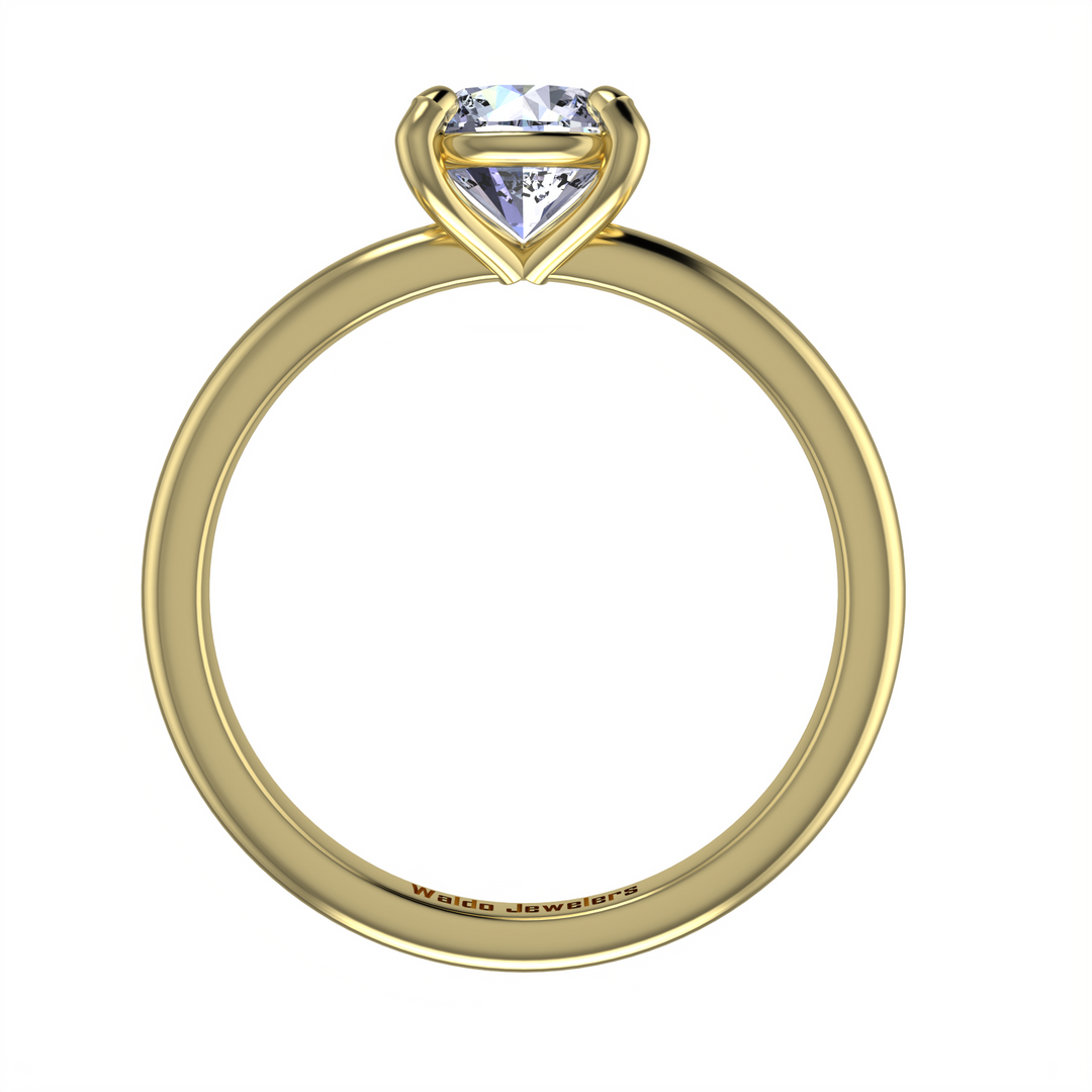 Season's Solitaire 14k Yellow Gold