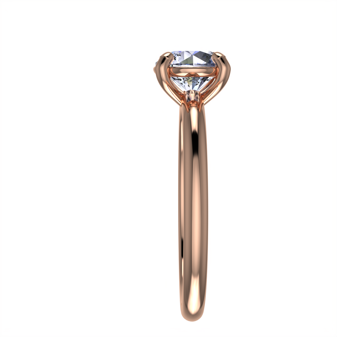 Season's Solitaire 14k Rose Gold