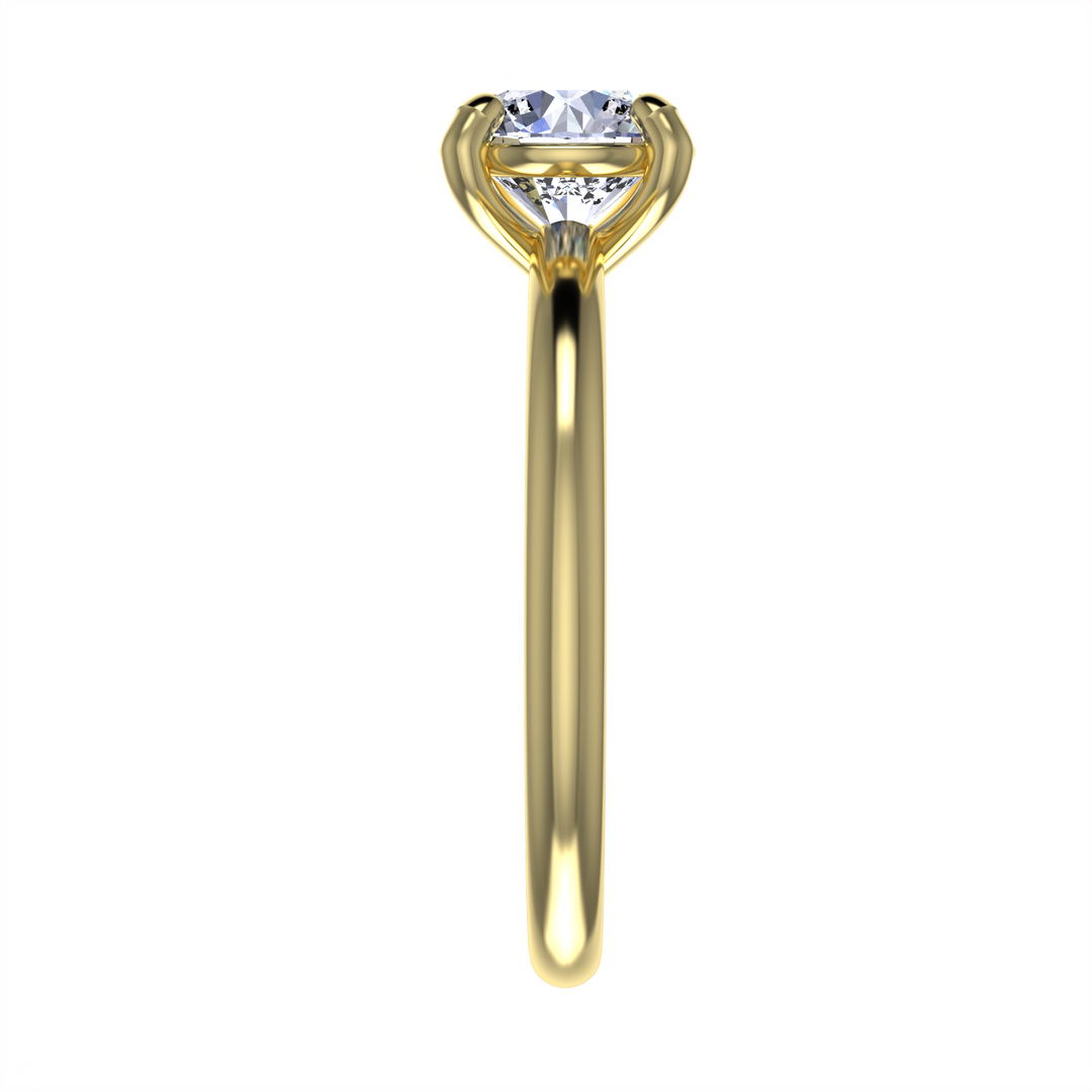 Season's Solitaire 14k Yellow Gold