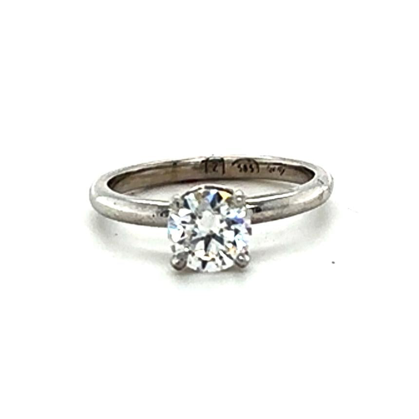 Season's Solitaire 14k White Gold